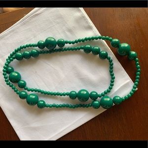 Vintage 70s Long Beaded Necklace